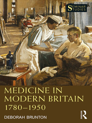 cover image of Medicine in Modern Britain 1780-1950